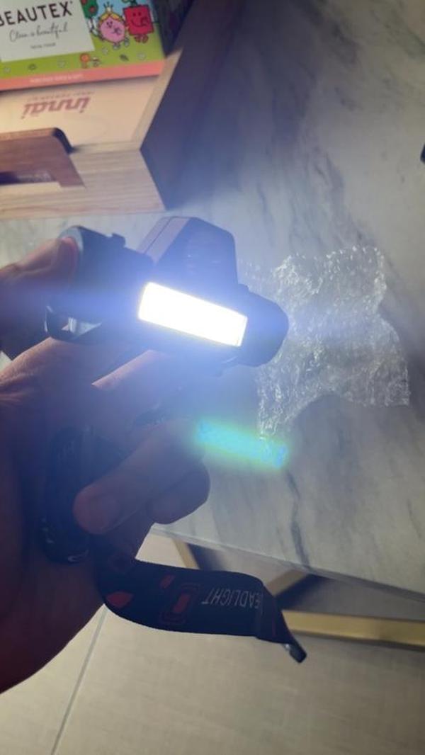 Waterproof Led Headlight Flashlight photo review