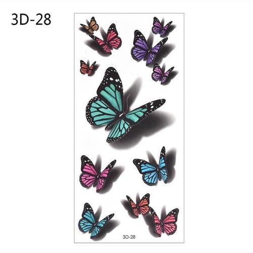 Waterproof Temporary 3d Tattoo Stickers