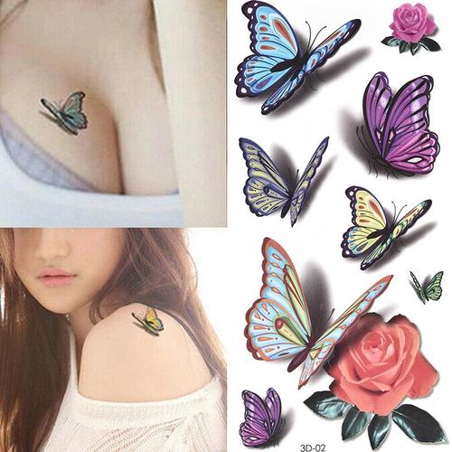 Waterproof Temporary 3d Tattoo Stickers