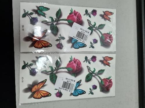 Waterproof Temporary 3d Tattoo Stickers photo review