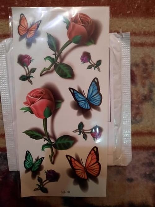 Waterproof Temporary 3d Tattoo Stickers photo review