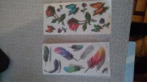 Waterproof Temporary 3d Tattoo Stickers photo review