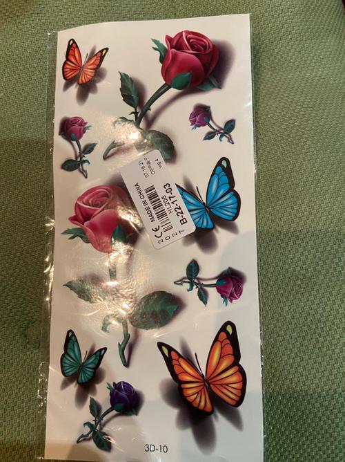 Waterproof Temporary 3d Tattoo Stickers photo review