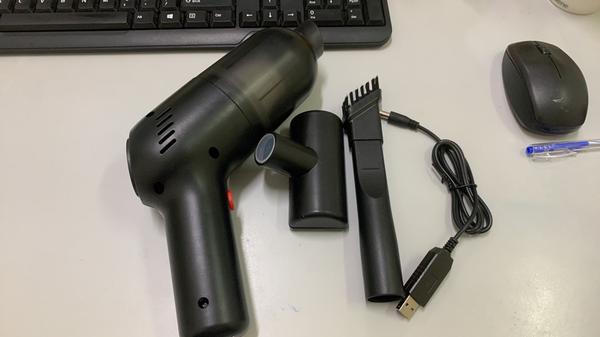 Wireless mini handheld vacuum cleaner photo review