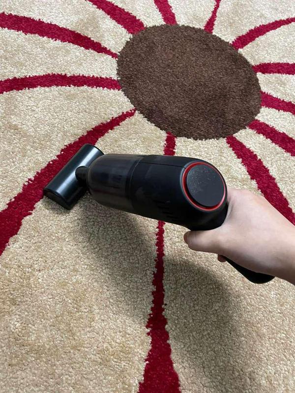 Wireless mini handheld vacuum cleaner photo review