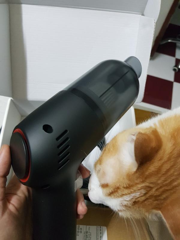 Wireless mini handheld vacuum cleaner photo review