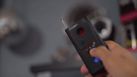 Wireless Signal and Hidden Camera Detector CC308+