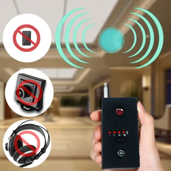 Wireless Signal and Hidden Camera Detector CC308+