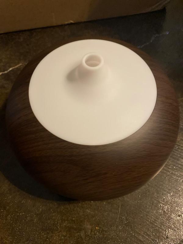 Wood Grain Aromatherapy Machine 300ML, Essential Oil Diffuser photo review