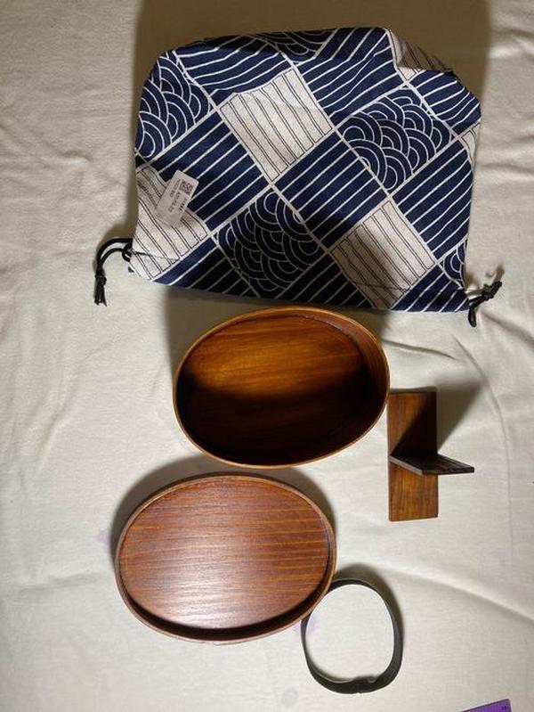 Wooden Lunch Box Japanese Bento Lunchbox photo review