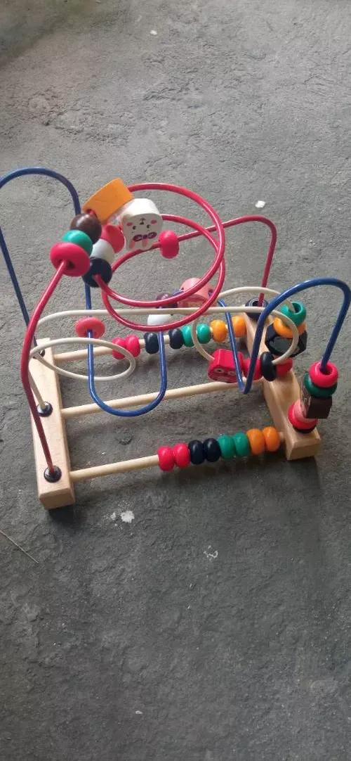 Wooden Maze Toys for Kids - Educational Toys with Beads and Abacus photo review