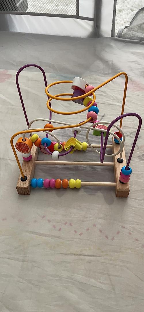 Wooden Maze Toys for Kids - Educational Toys with Beads and Abacus photo review