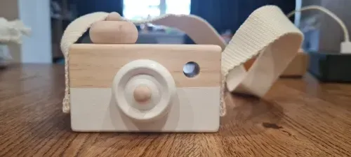 Wooden Montessori Camera Baby Toys - Decorative Educational Toys for Kids photo review