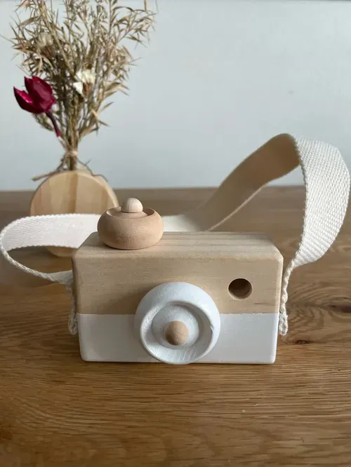 Wooden Montessori Camera Baby Toys - Decorative Educational Toys for Kids photo review