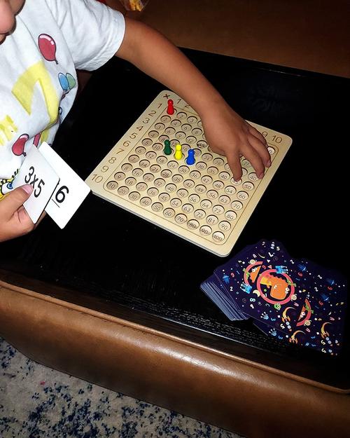 Wooden Montessori Multiplication Board Game photo review