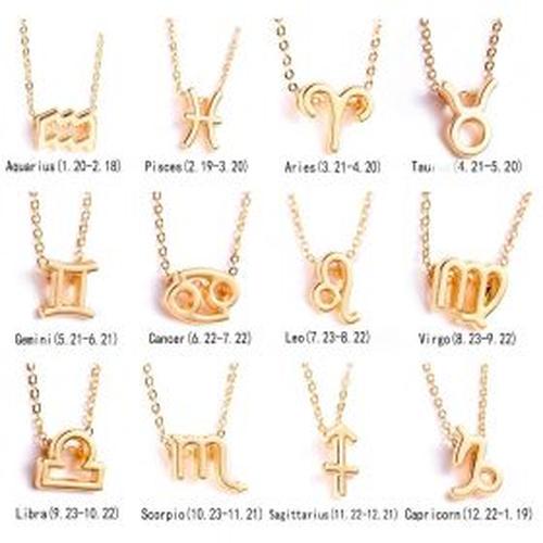 Zodiac Sign Necklace