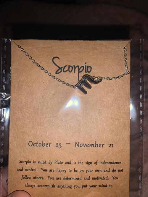 Zodiac Sign Necklace photo review