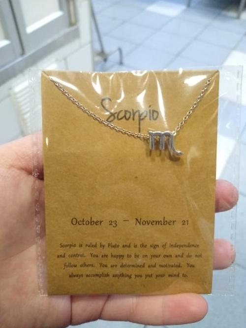 Zodiac Sign Necklace photo review