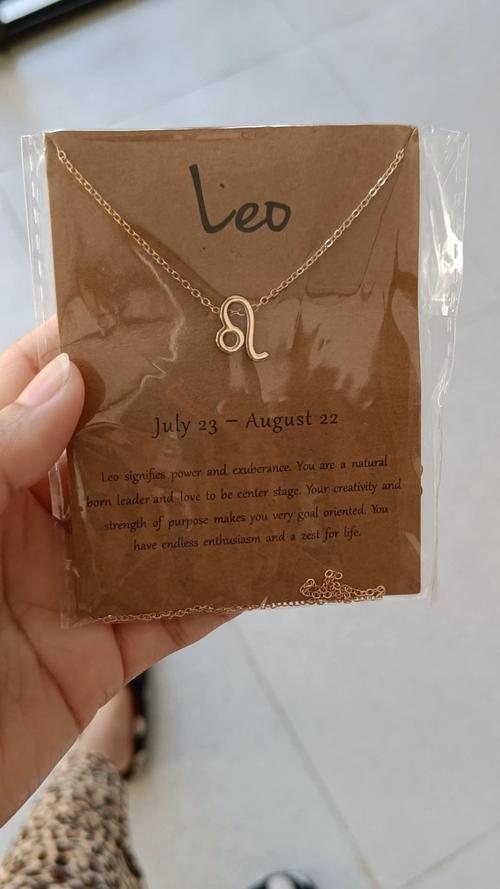 Zodiac Sign Necklace photo review