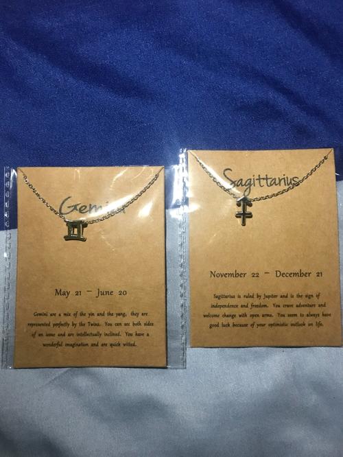 Zodiac Sign Necklace photo review